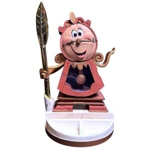 Disney Beauty‎ and the Beast Cogsworth Clock Pen Holder Desk Organizer